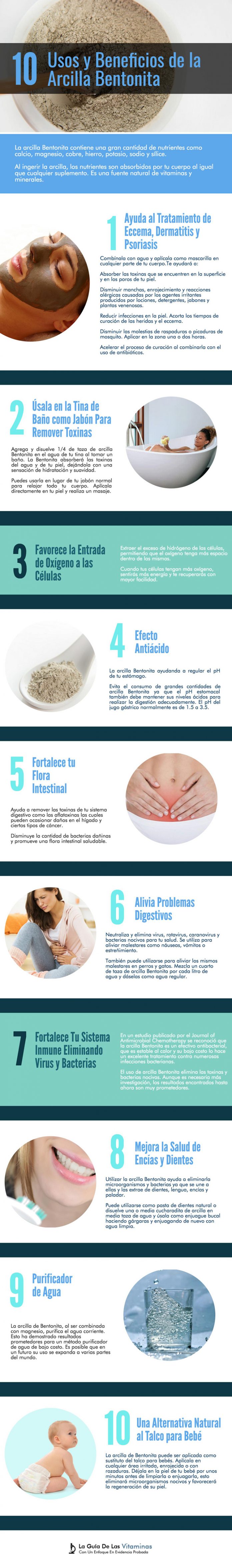 Usos Y Beneficios De La Arcilla Bentonita La Gu A De Las Vitaminas