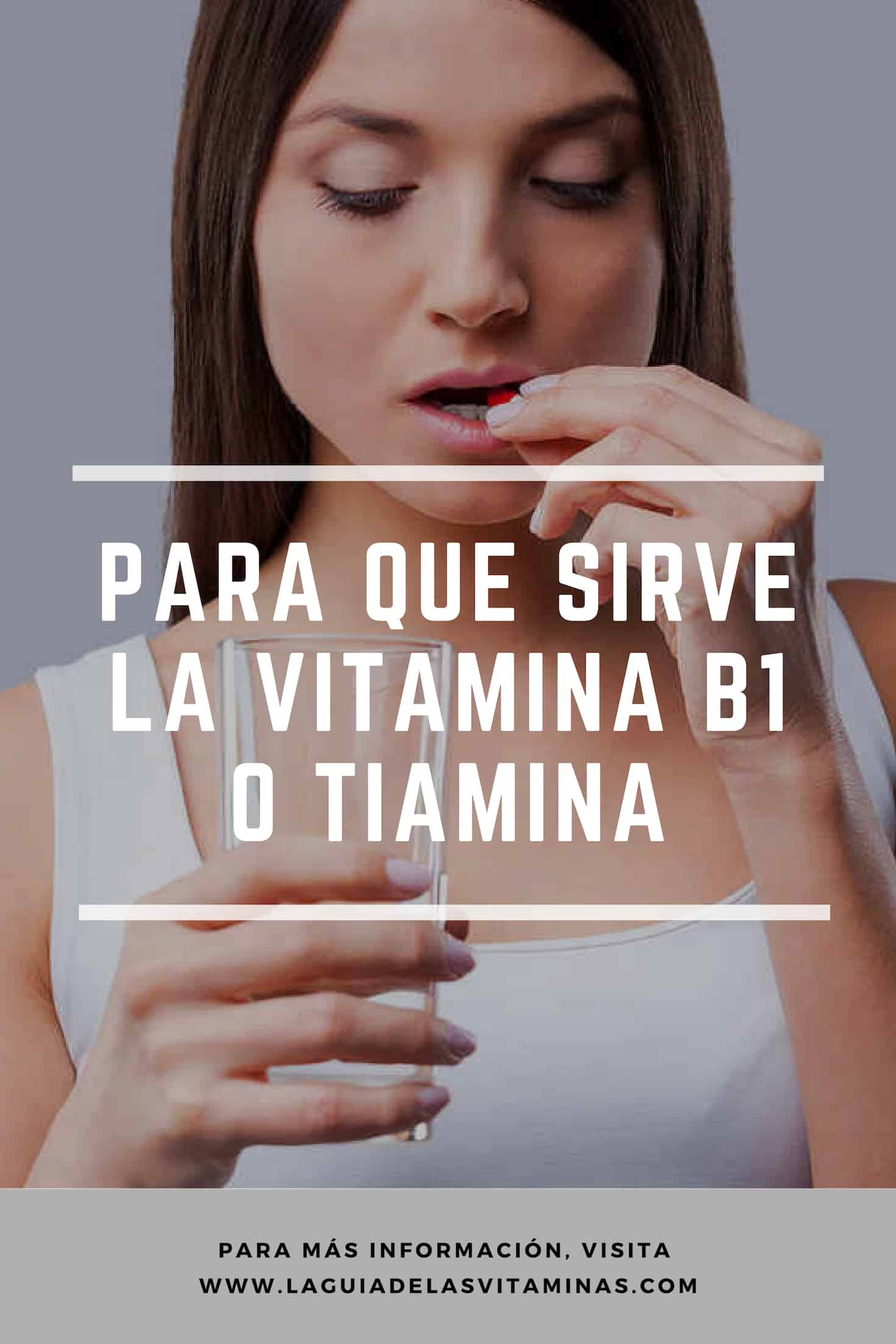 Para que sirve la Vitamina B1 o tiamina | La Guía de las ...