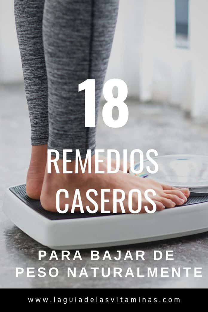 Como Bajar De Peso Naturalmente (18 Remedios Caseros)