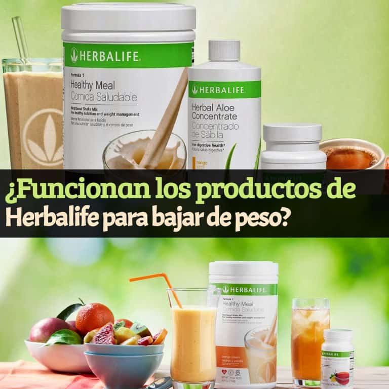 ¿Funcionan los productos de herbalife para bajar de peso? La Guía de las Vitaminas