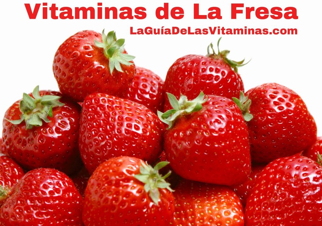 Vitaminas de la fresa