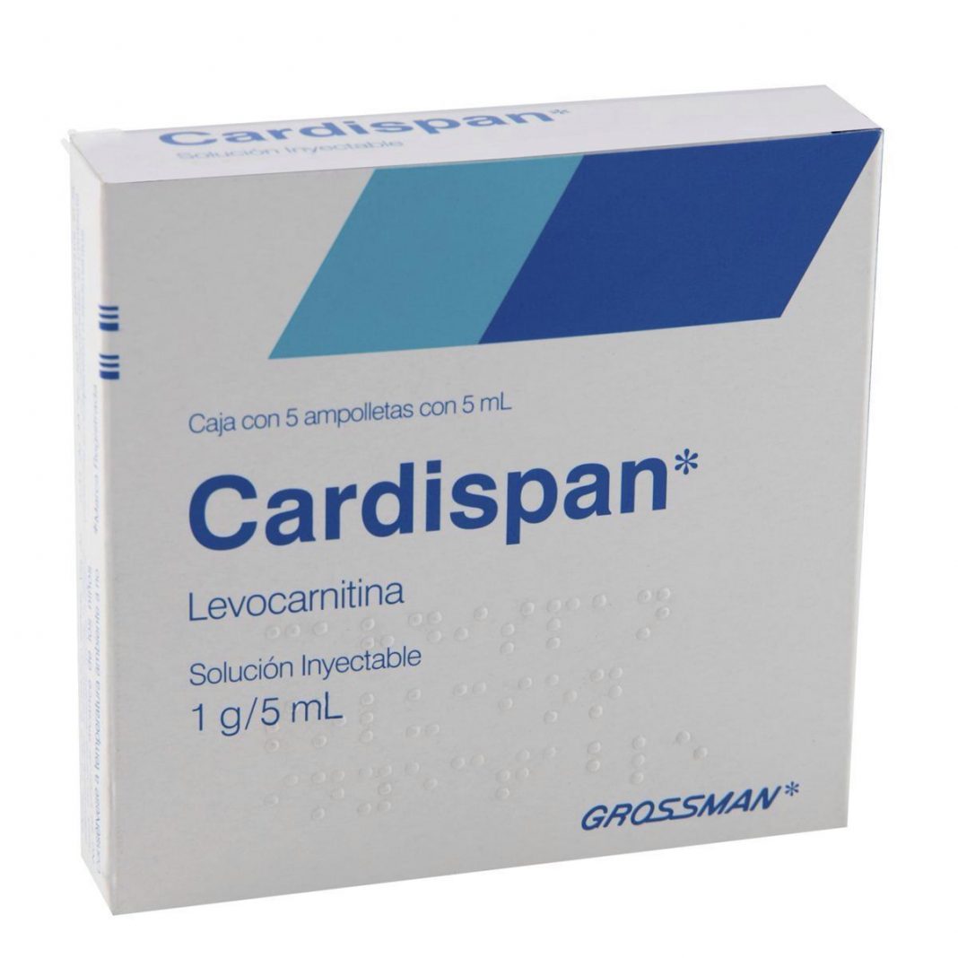 Cardispan (levocarnitina) para qué sirve, beneficios,