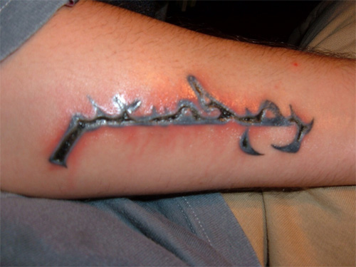 Como Queda Un Tatuaje Infectado Curado