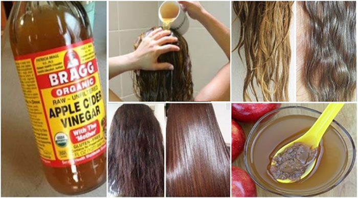 vinagre de manzana para tu cabello