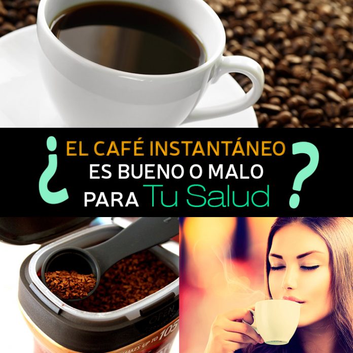 ¿El café instantáneo es bueno o malo para tu salud? La