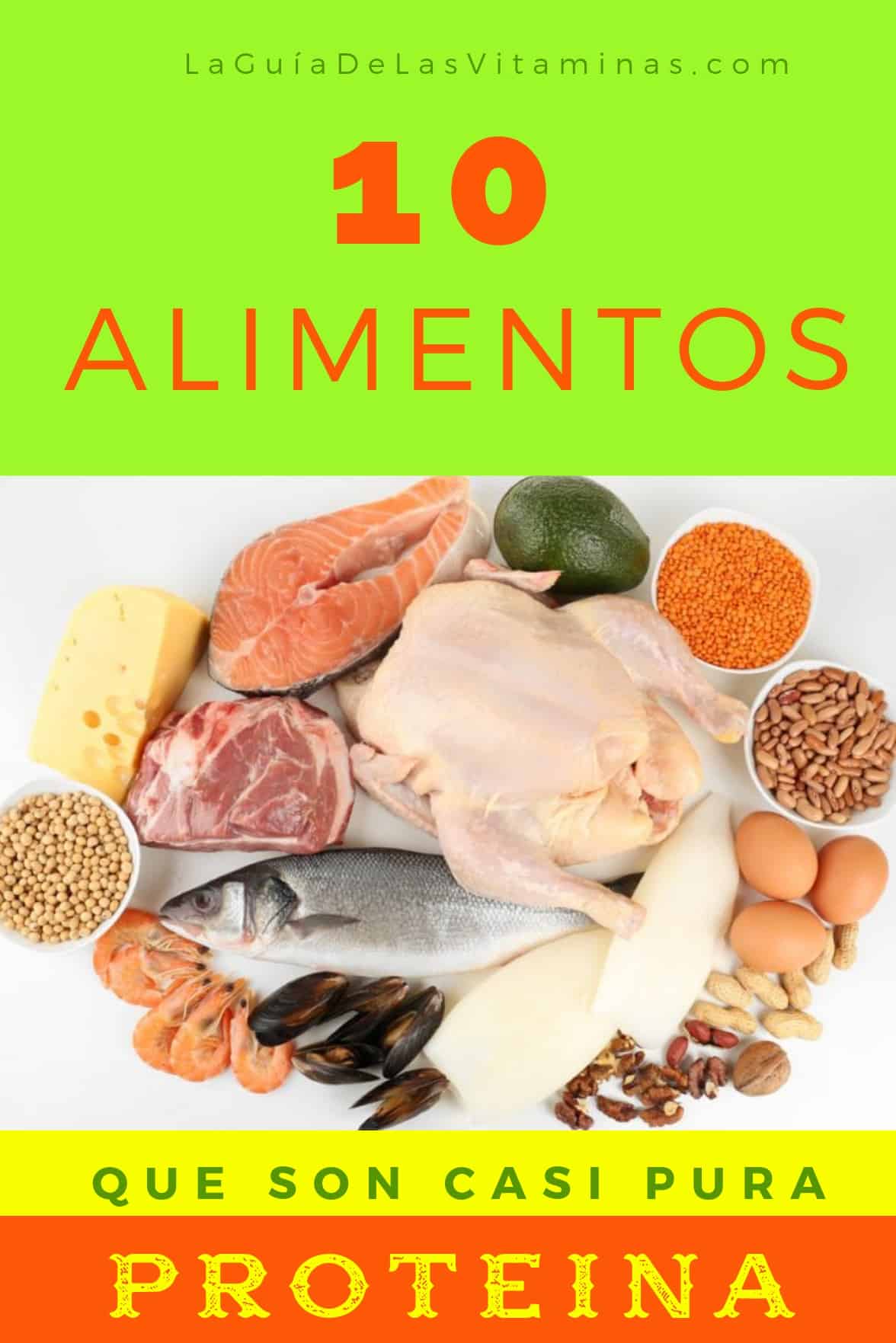 10 alimentos que son casi pura proteína | La Guía de las Vitaminas