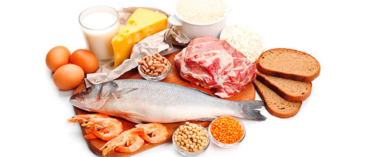 Alimentos bajos en proteinas
