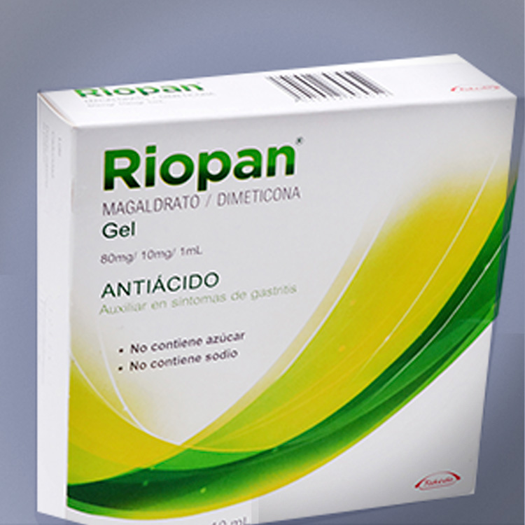 Magaldrato con dimeticona (riopan): para qué sirve, efectos secundarios, dosis y usos