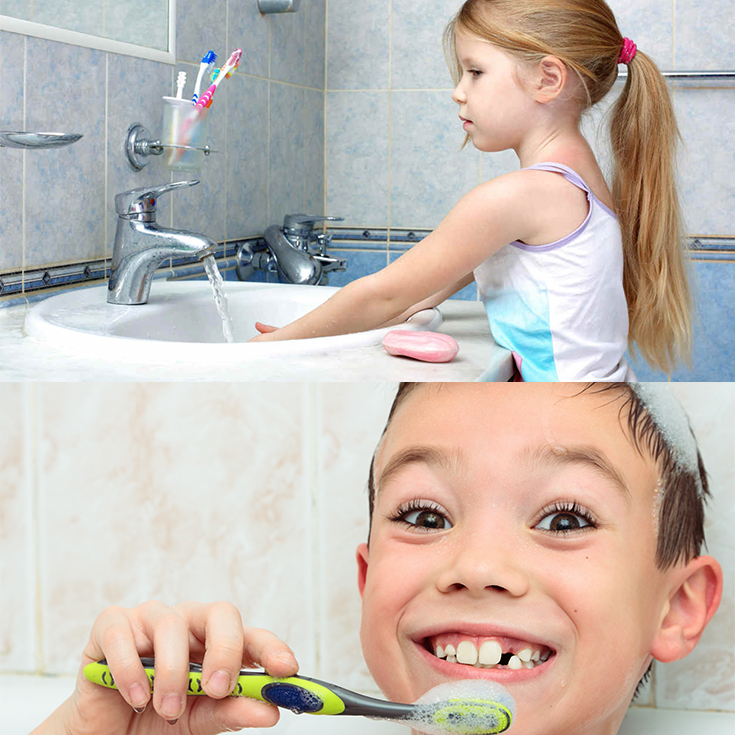 Hábitos de higiene para niños: tutorial definitivo