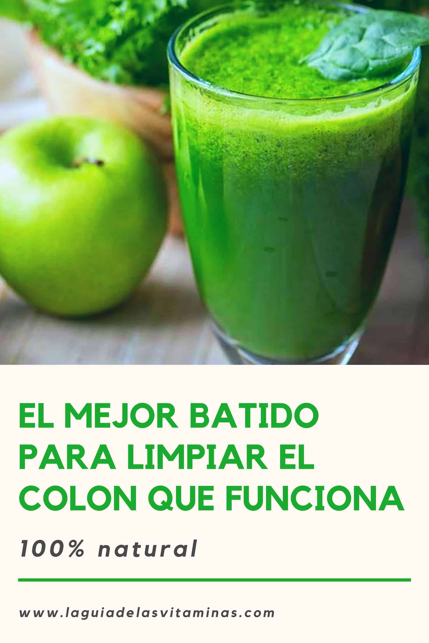 El Mejor Batido Para Limpiar El Colon Que Funciona Natural