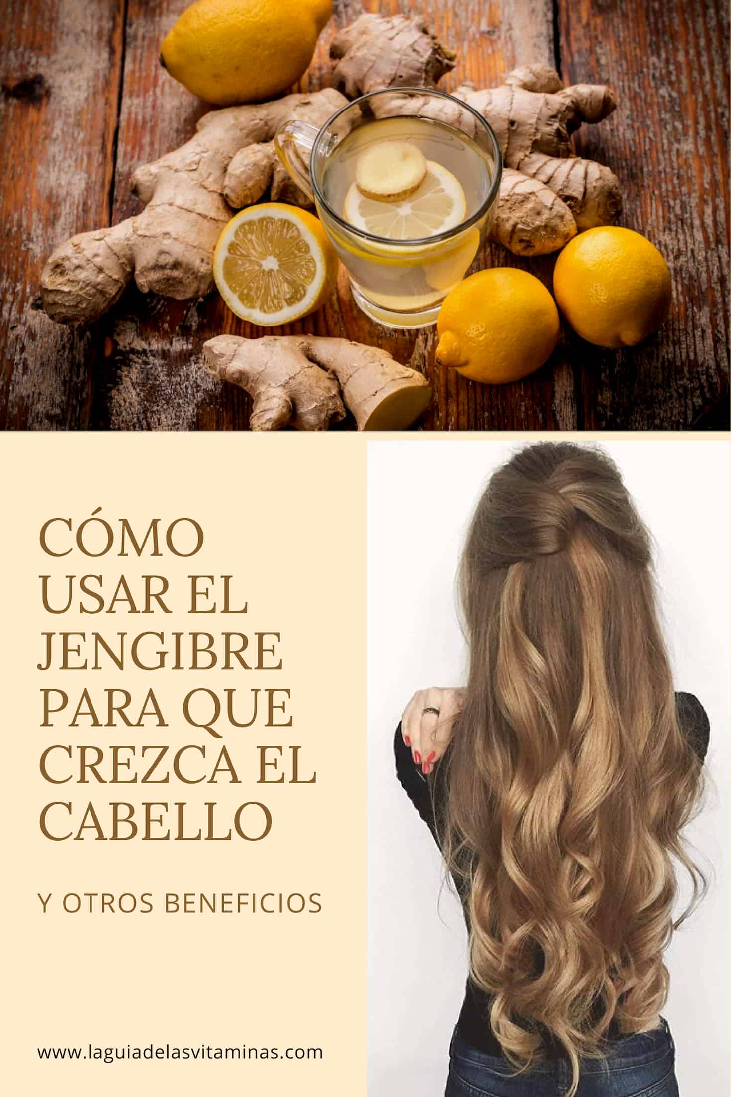 Cómo usar el jengibre para que crezca el cabello y otros  