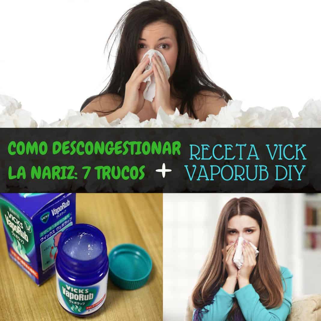 Remedios Caseros Para Descongestionar La Nariz Receta Vicks Vaporub Diy La Gu A De Las