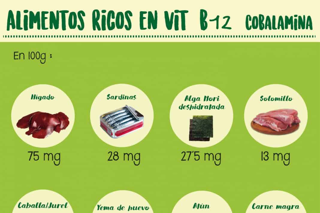 vitamina b12 canas