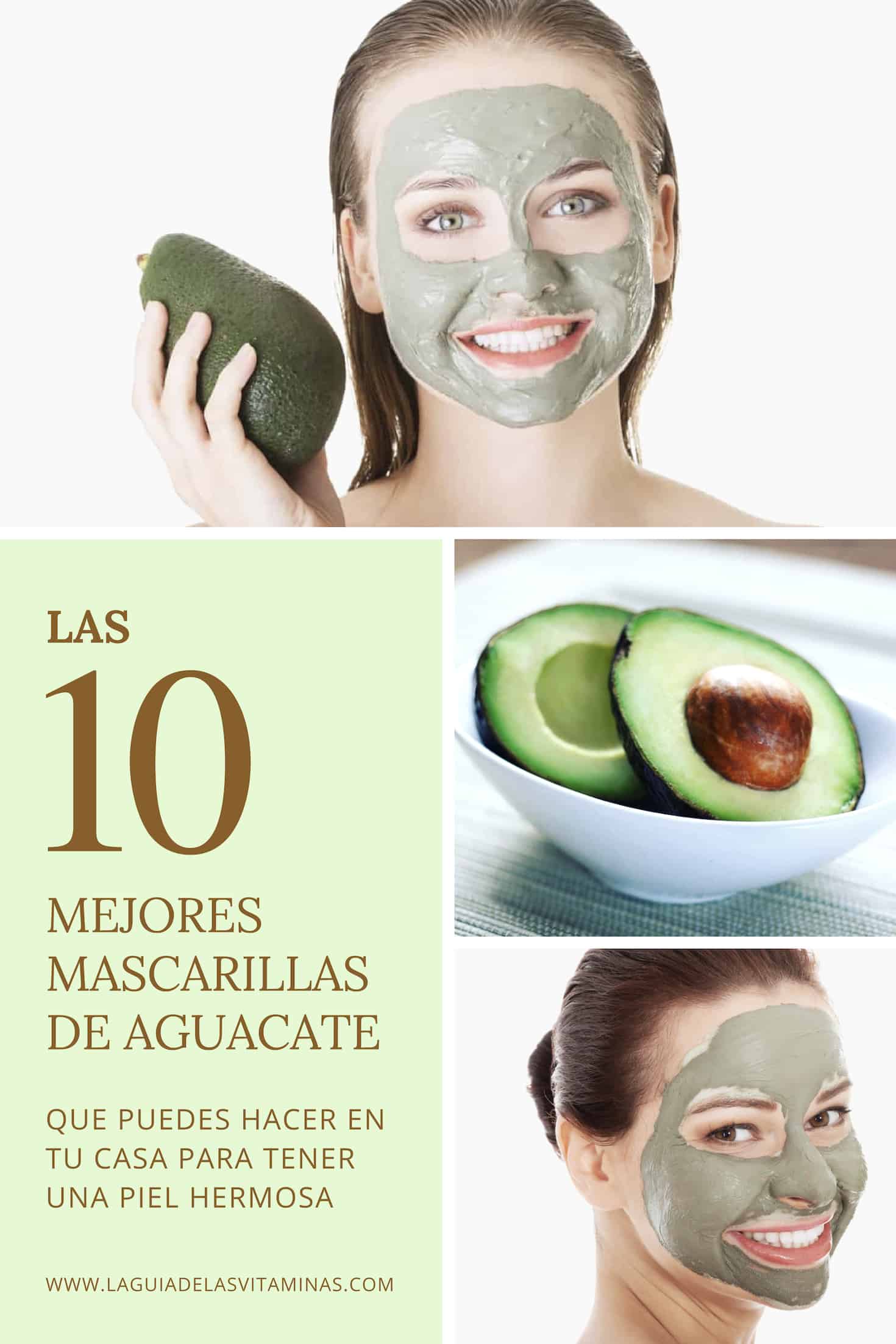 Las 10 Mejores Mascarillas de Aguacate