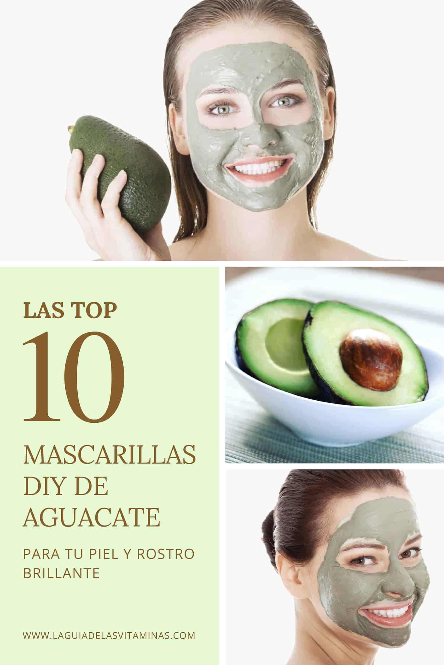 Las top 10 mascarillas diy de aguacate para tu piel y