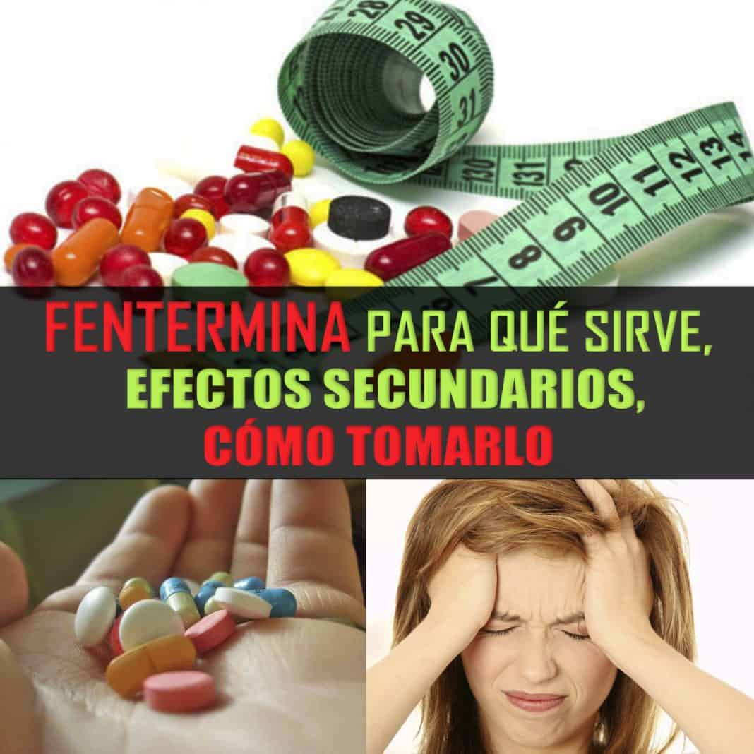 Fentermina para bajar de peso cómo funciona, efectos secundarios y